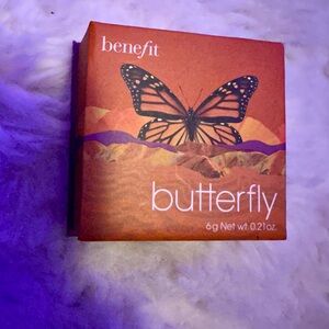 Benefit Butterfly Powder Blush - Orange with Purple Accents